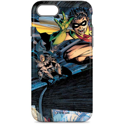 DC Comics Batman All Star Batman & Robin, The Boy Wonder ( Batman & Robin in Action) By Jim Lee iPhone 7 Pro Case