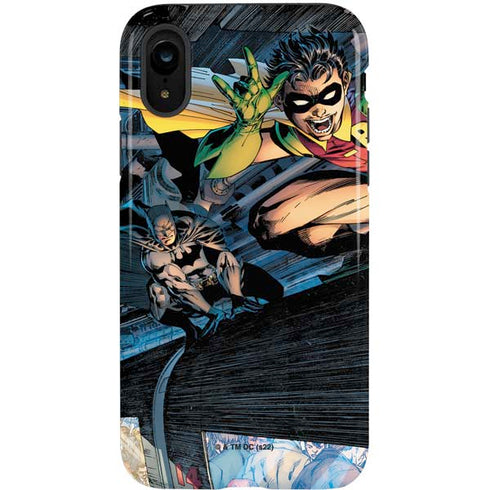 DC Comics Batman All Star Batman & Robin, The Boy Wonder ( Batman & Robin in Action) By Jim Lee iPhone XR Pro Case