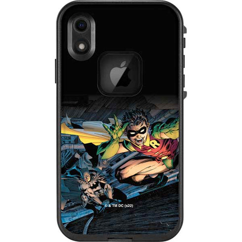 DC Comics Batman All Star Batman & Robin, The Boy Wonder ( Batman & Robin in Action) By Jim Lee LifeProof Fre iPhone Skin