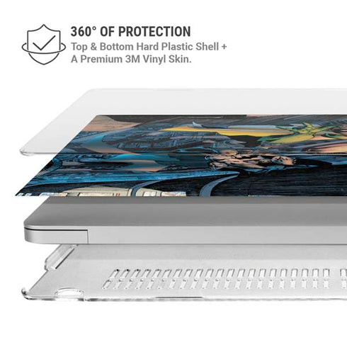 DC Comics Batman All Star Batman & Robin, The Boy Wonder ( Batman & Robin in Action) By Jim Lee MacBook Air 15in (2023-2025) Case plus Skin