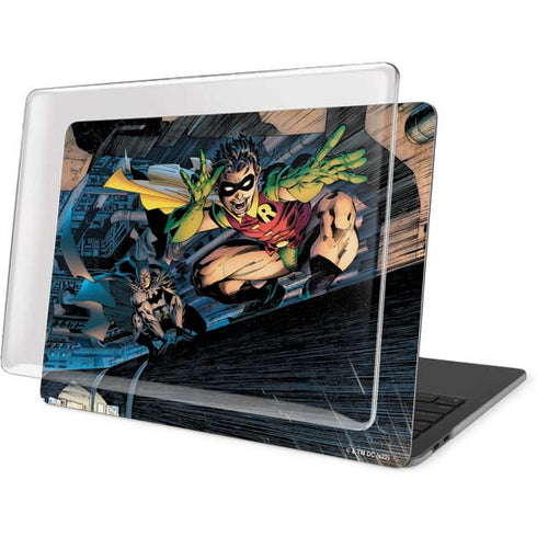DC Comics Batman All Star Batman & Robin, The Boy Wonder ( Batman & Robin in Action) By Jim Lee MacBook Pro 16in (2019-20) Case plus Skin