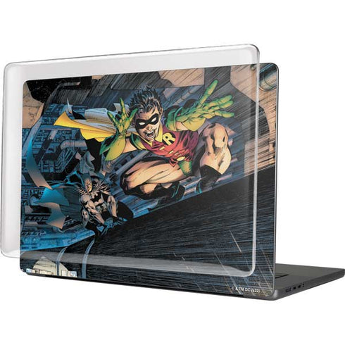 DC Comics Batman All Star Batman & Robin, The Boy Wonder ( Batman & Robin in Action) By Jim Lee MacBook Pro 16in (2021-25) Case plus Skin