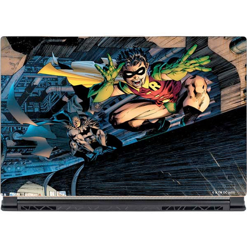 DC Comics Batman All Star Batman & Robin, The Boy Wonder ( Batman & Robin in Action) By Jim Lee MSI GS65 Stealth Laptop Skin
