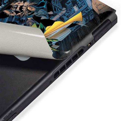 DC Comics Batman All Star Batman & Robin, The Boy Wonder ( Batman & Robin in Action) By Jim Lee Nintendo Switch Bundle Skin