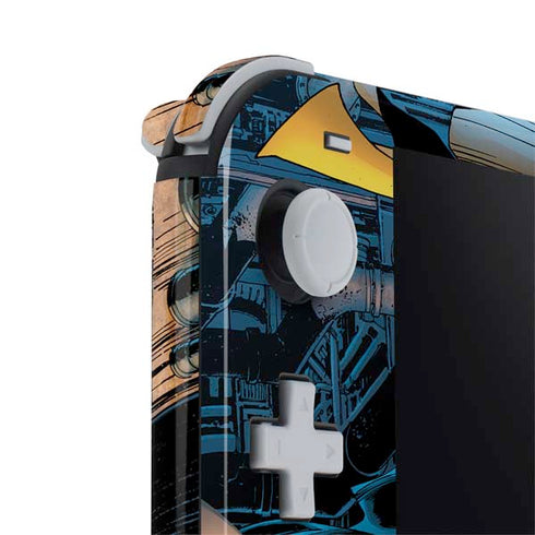 DC Comics Batman All Star Batman & Robin, The Boy Wonder ( Batman & Robin in Action) By Jim Lee Nintendo Switch Lite Skin