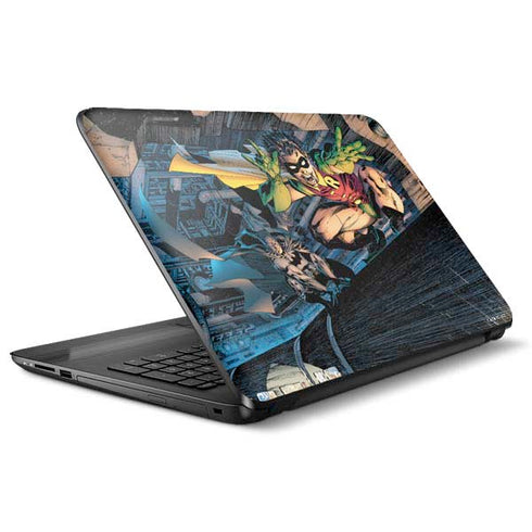 DC Comics Batman All Star Batman & Robin, The Boy Wonder ( Batman & Robin in Action) By Jim Lee HP Notebook Skin