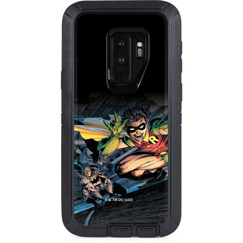 DC Comics Batman All Star Batman & Robin, The Boy Wonder ( Batman & Robin in Action) By Jim Lee Otterbox Defender Galaxy Skin