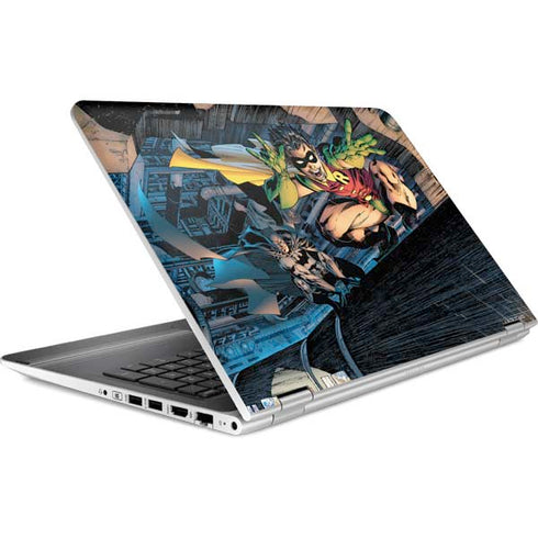 DC Comics Batman All Star Batman & Robin, The Boy Wonder ( Batman & Robin in Action) By Jim Lee HP Pavilion Skin