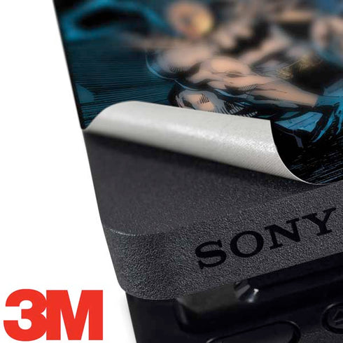 DC Comics Batman All Star Batman & Robin, The Boy Wonder ( Batman & Robin in Action) By Jim Lee PS4 Slim Skin