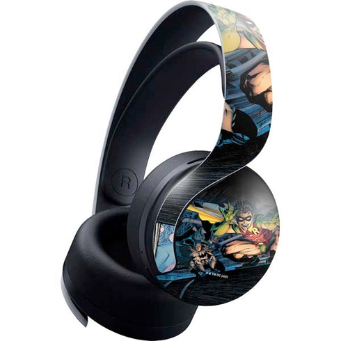DC Comics Batman All Star Batman & Robin, The Boy Wonder ( Batman & Robin in Action) By Jim Lee PULSE 3D Wireless Headset for PS5 Skin