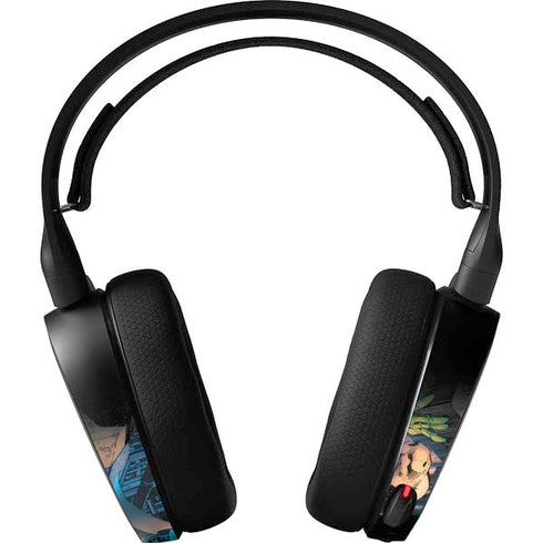 DC Comics Batman All Star Batman & Robin, The Boy Wonder ( Batman & Robin in Action) By Jim Lee SteelSeries Arctis 5 Skin