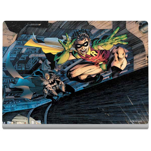 DC Comics Batman All Star Batman & Robin, The Boy Wonder ( Batman & Robin in Action) By Jim Lee Surface Book 2 13.5in Skin
