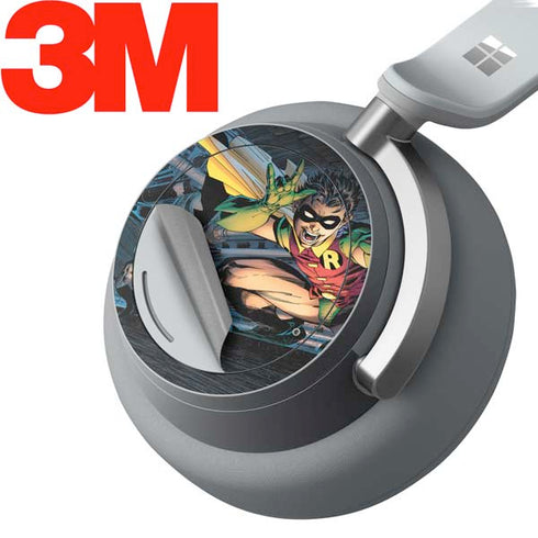 DC Comics Batman All Star Batman & Robin, The Boy Wonder ( Batman & Robin in Action) By Jim Lee Surface Headphones Skin