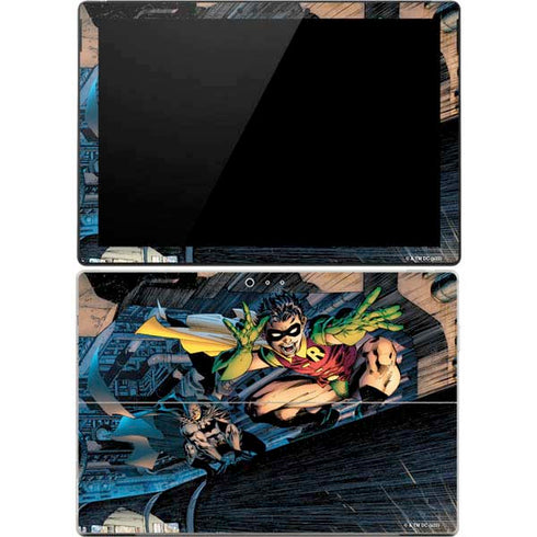 DC Comics Batman All Star Batman & Robin, The Boy Wonder ( Batman & Robin in Action) By Jim Lee Surface Pro 4 Skin
