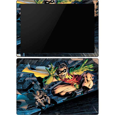 DC Comics Batman All Star Batman & Robin, The Boy Wonder ( Batman & Robin in Action) By Jim Lee Surface Pro 6 Skin