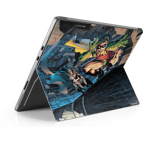 DC Comics Batman All Star Batman & Robin, The Boy Wonder ( Batman & Robin in Action) By Jim Lee Surface Pro 8 Skin