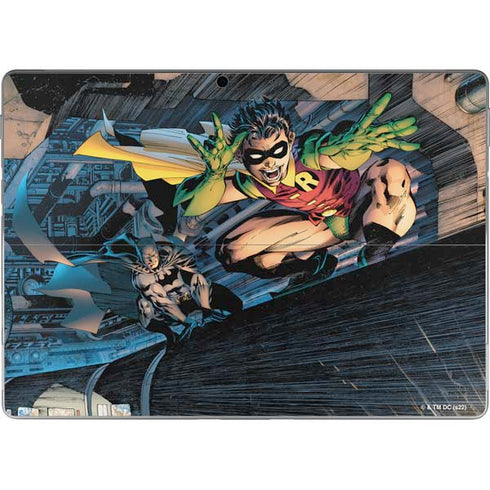 DC Comics Batman All Star Batman & Robin, The Boy Wonder ( Batman & Robin in Action) By Jim Lee Surface Pro 9 Skin
