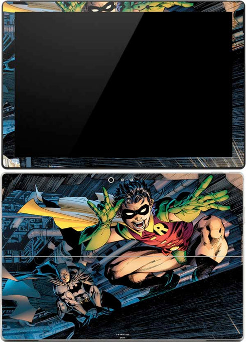 DC Comics Batman All Star Batman & Robin, The Boy Wonder ( Batman & Robin in Action) By Jim Lee Surface Pro (2017) Skin