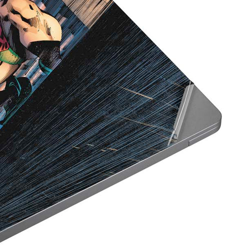 DC Comics Batman All Star Batman & Robin, The Boy Wonder ( Batman & Robin in Action) By Jim Lee Universal Laptop 13in (10.6 x 7.6in) Skin