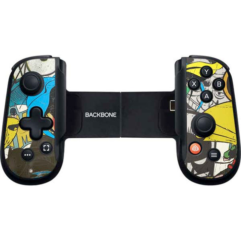 DC Comics Batman and Robin Vintage Action Pose Backbone One for iPhone Game Controller Skin