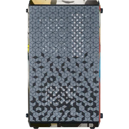 DC Comics Batman and Robin Vintage Action Pose Cooler Master MasterBox Q300L Mini Tower Skin