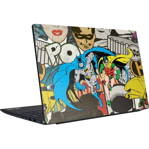 DC Comics Batman and Robin Vintage Action Pose Dell Vostro Skin