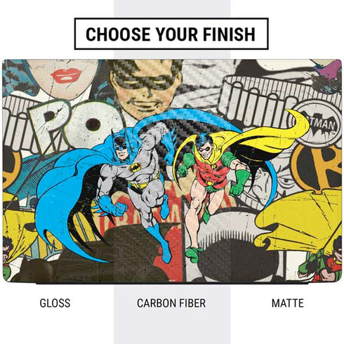 DC Comics Batman and Robin Vintage Action Pose Dell Vostro Skin