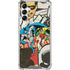 DC Comics Batman and Robin Vintage Action Pose Galaxy A14 5G Clear Case