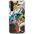 DC Comics Batman and Robin Vintage Action Pose Galaxy A54 5G Clear Case