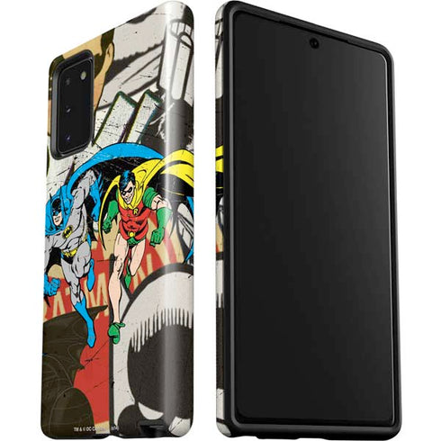 DC Comics Batman and Robin Vintage Action Pose Galaxy Note20 5G Pro Case