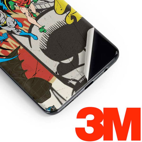 DC Comics Batman and Robin Vintage Action Pose Galaxy S10 Skin