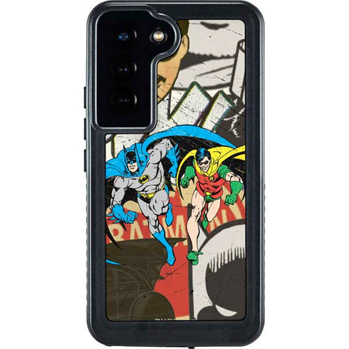 DC Comics Batman and Robin Vintage Action Pose Galaxy S23 Waterproof Case