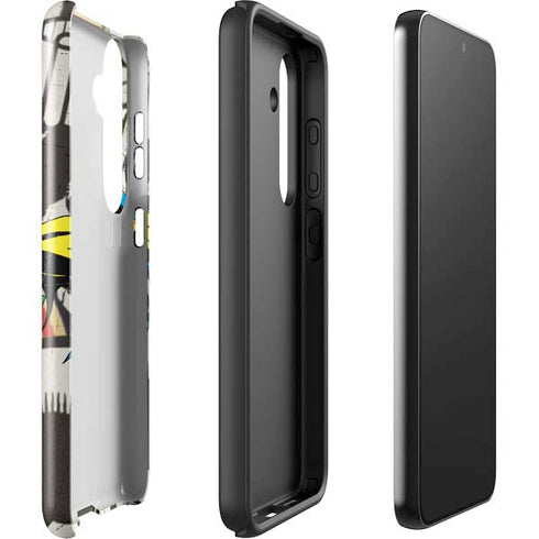 DC Comics Batman and Robin Vintage Action Pose Galaxy S24 Plus Impact Case