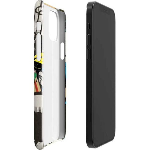DC Comics Batman and Robin Vintage Action Pose iPhone 12 Mini Lite Case
