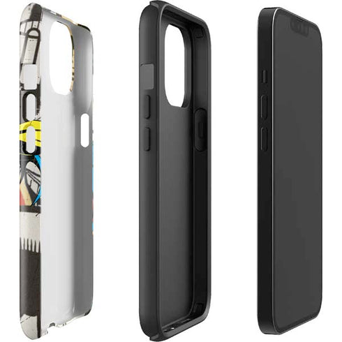 DC Comics Batman and Robin Vintage Action Pose iPhone 15 Impact Case