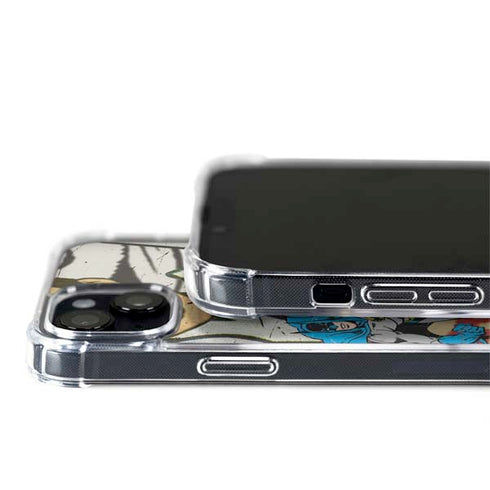DC Comics Batman and Robin Vintage Action Pose iPhone 14 Plus MagSafe Case