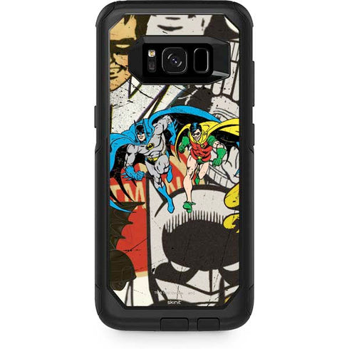 DC Comics Batman and Robin Vintage Action Pose Otterbox Commuter Galaxy Skin