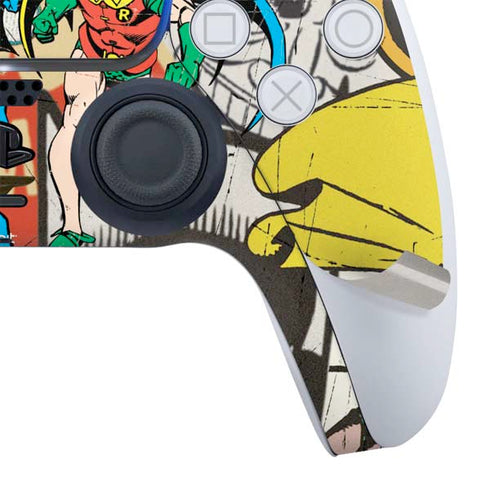 DC Comics Batman and Robin Vintage Action Pose PS5 Bundle Skin