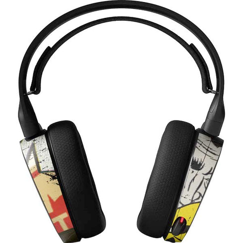 DC Comics Batman and Robin Vintage Action Pose SteelSeries Arctis 3 Skin