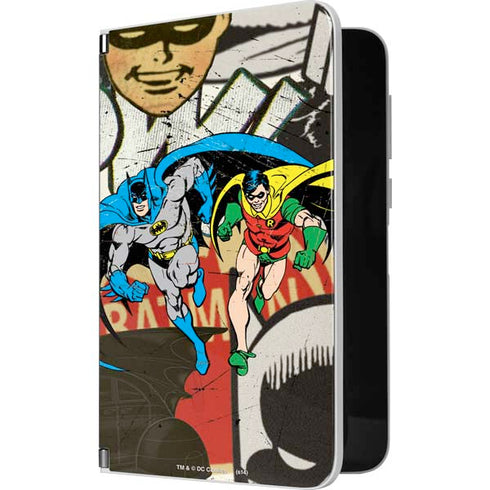 DC Comics Batman and Robin Vintage Action Pose Surface Duo Skin