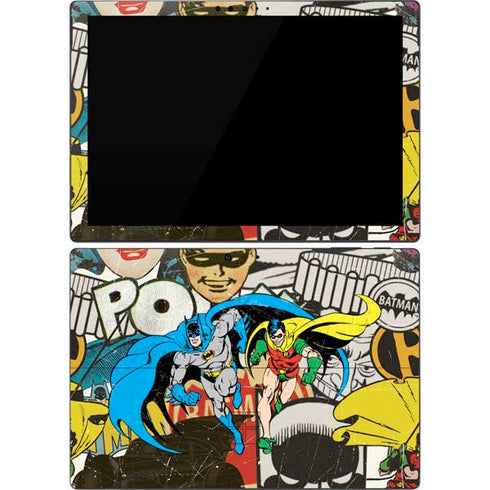 DC Comics Batman and Robin Vintage Action Pose Surface Pro 7 Skin