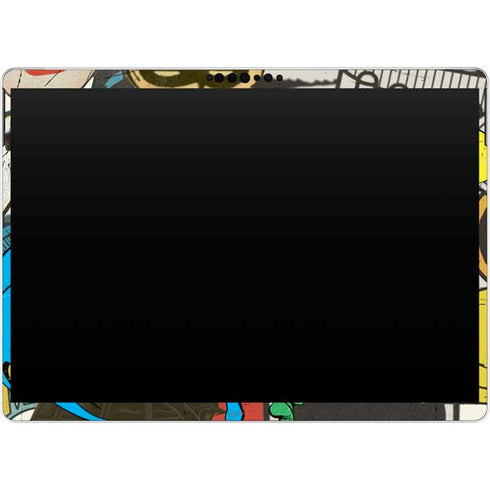 DC Comics Batman and Robin Vintage Action Pose Surface Pro 9 Skin