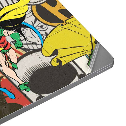 DC Comics Batman and Robin Vintage Action Pose Universal Laptop 13in (10.6 x 7.6in) Skin