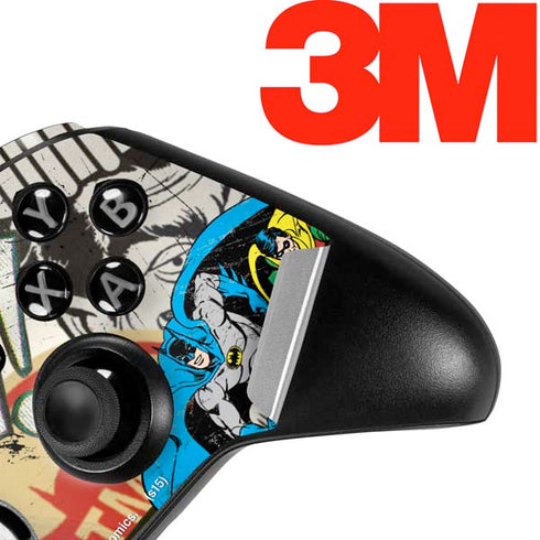 DC Comics Batman and Robin Vintage Action Pose Xbox One Elite Controller Skin