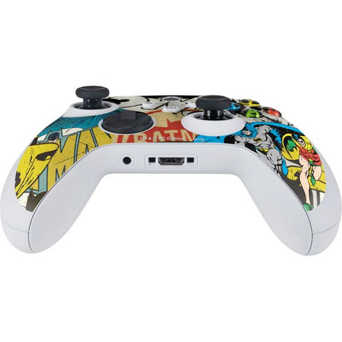 DC Comics Batman and Robin Vintage Action Pose Xbox Series S Controller Skin