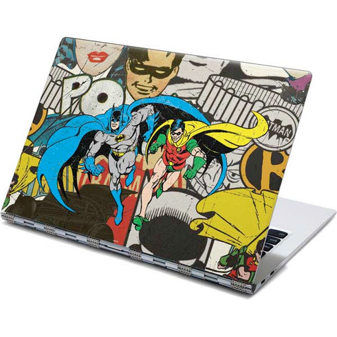 DC Comics Batman and Robin Vintage Action Pose Yoga 910 2-in-1 14in Touch-Screen Skin