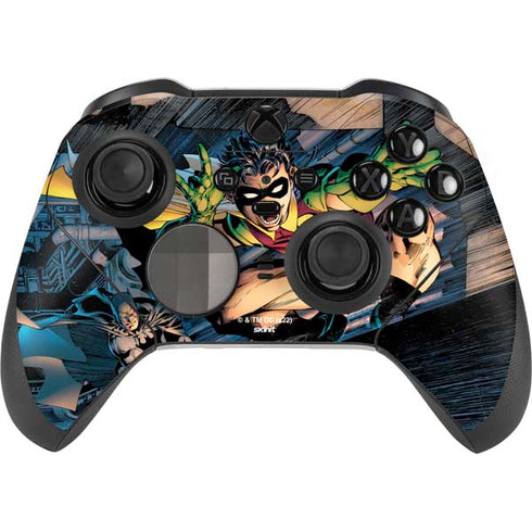DC Comics Batman All Star Batman & Robin, The Boy Wonder ( Batman & Robin in Action) By Jim Lee Xbox Elite Wireless Controller Series 2 Skin