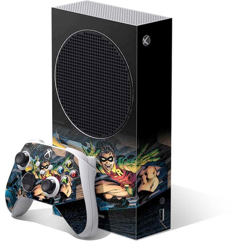 DC Comics Batman All Star Batman & Robin, The Boy Wonder ( Batman & Robin in Action) By Jim Lee Xbox Series S Bundle Skin
