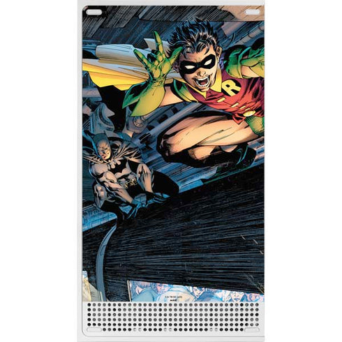 DC Comics Batman All Star Batman & Robin, The Boy Wonder ( Batman & Robin in Action) By Jim Lee Xbox Series S Skins