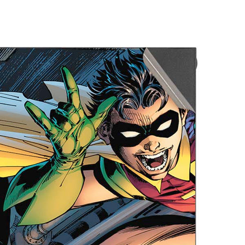 DC Comics Batman All Star Batman & Robin, The Boy Wonder ( Batman & Robin in Action) By Jim Lee Xbox Series X Console Skin